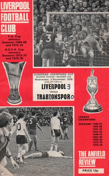 Match programme